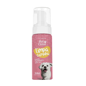 Espuma Higienizadora Limpa Carinha Pet Clean - 150 ml Espuma Higienizadora Limpa Carinha Pet Clean - 150 ml