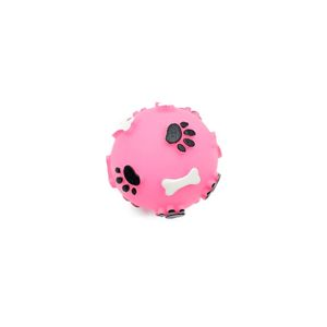 Bolinha Baby Vinil Animania Rosa - Único Bolinha Baby Vinil Animania Rosa - Único