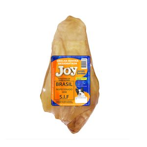 Joy Orelha Bovina Natural Desidratada - 1 unidade Joy Orelha Bovina Natural Desidratada - 1 unidade