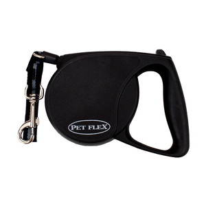 Guia Retrátil Premium Pet Flex Preta Guia Retrátil Premium Pet Flex Preta
