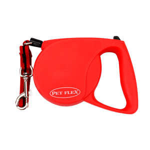 Guia Retrátil Premium Pet Flex Vermelha Guia Retrátil Premium Pet Flex Vermelha