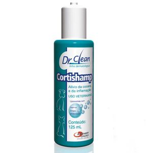 Shampoo Cortishamp Antialérgico Cães e Gatos Agener União - 125 ml Shampoo Cortishamp Antialérgico Cães e Gatos Agener União - 125 ml