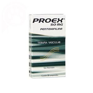 Proex 50mg Cepav Vasodilatador para Cães - 20 comprimidos Proex 50mg Cepav Vasodilatador para Cães - 20 comprimidos
