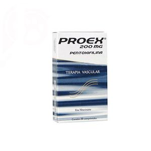 Proex 200mg Cepav Vasodilatador para Cães - 20 comprimidos Proex 200mg Cepav Vasodilatador para Cães - 20 comprimidos