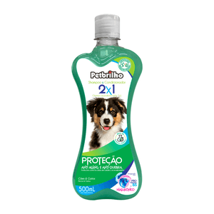 Shampoo Condicionador para Cães e Gatos 2 em 1 Petbrilho - 500ml Shampoo Condicionador para Cães e Gatos 2 em 1 Petbrilho - 500ml