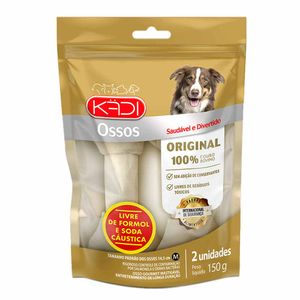 Petisco Cães Osso Original Médio Kadi - 2 unidades Petisco Cães Osso Original Médio Kadi - 2 unidades