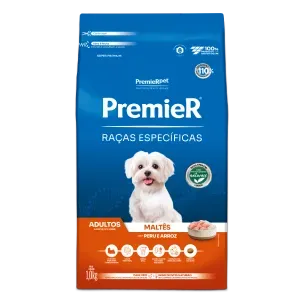 Ração Premier Raças Específicas Maltês Adultos Peru e Arroz Ração Premier Raças Específicas Maltês Adultos Peru e Arroz