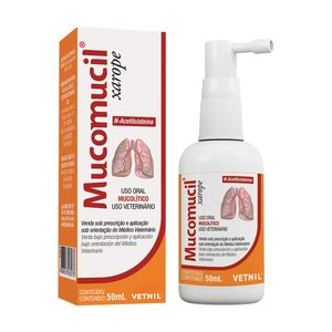 Mucomucil Xarope Expectorante Vetnil - 50 ml Mucomucil Xarope Expectorante Vetnil - 50 ml