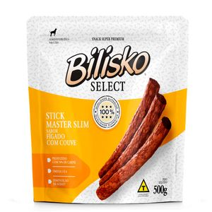 Petisco Bilisko Palito Fino para Cães Fígado com Couve - 500 g Petisco Bilisko Palito Fino para Cães Fígado com Couve - 500 g