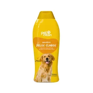 Shampoo e Condicionador Pelos Claros Pet Clean - 700 ml Shampoo e Condicionador Pelos Claros Pet Clean - 700 ml