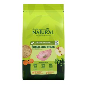 Ração Guabi Natural Cães Sênior Raças Mini e Pequeno Frango e Arroz Integral Ração Guabi Natural Cães Sênior Raças Mini e Pequeno Frango e Arroz Integral