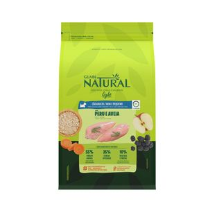 Ração Guabi Natural Cães Adultos Light Raças Mini e Pequeno Peru e Aveia Ração Guabi Natural Cães Adultos Light Raças Mini e Pequeno Peru e Aveia