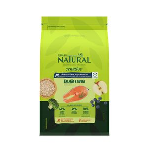 Ração Guabi Natural Cães Adultos Sensitive Raças Mini, Pequeno e Médio Salmão e Aveia Ração Guabi Natural Cães Adultos Sensitive Raças Mini, Pequeno e Médio Salmão e Aveia