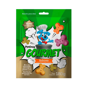 Biscoito para Cães Sabores Pet Dog - 180 g Biscoito para Cães Sabores Pet Dog - 180 g