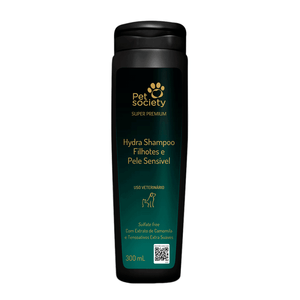 Shampoo Filhotes e Pele Sensível Pet Society - 300ml Shampoo Filhotes e Pele Sensível Pet Society - 300ml