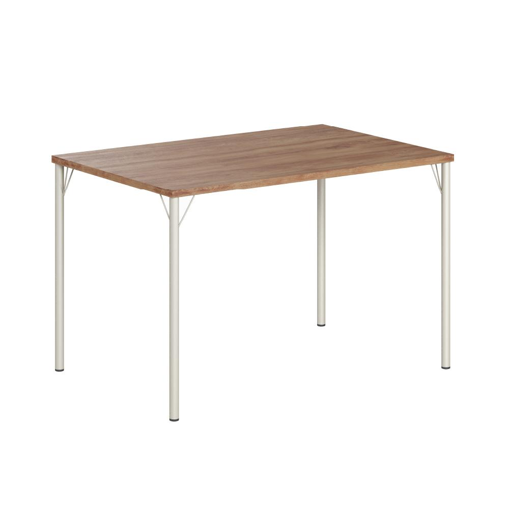 Mesa de Jantar Retangular 1,2m 1586 Carraro Freijó/Prata Mesa de Jantar Retangular 1,2m 1586 Carraro Freijó/Prata