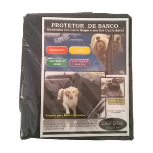 Capa para Banco de Carro Premium Preta Vila Flor - Único Capa para Banco de Carro Premium Preta Vila Flor - Único