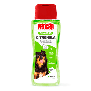 Shampoo Citronela para Cães e Gatos Procão - 500 ml Shampoo Citronela para Cães e Gatos Procão - 500 ml