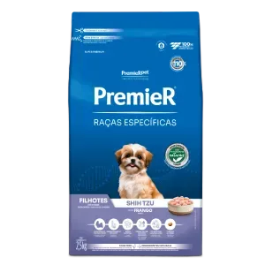 Ração Premier Raças Específicas Shih Tzu Filhotes Frango Ração Premier Raças Específicas Shih Tzu Filhotes Frango