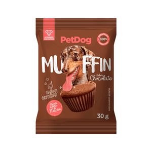 Petisco Muffin de Chocolate Pet Dog - 30 g Petisco Muffin de Chocolate Pet Dog - 30 g