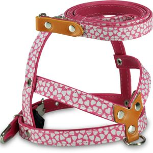 Peitoral com Guia Veneza AMF Rosa Peitoral com Guia Veneza AMF Rosa
