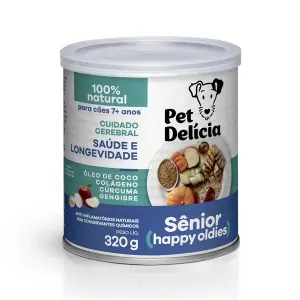 Ração Úmida Pet Delícia Cães Sênior - 320 g Ração Úmida Pet Delícia Cães Sênior - 320 g