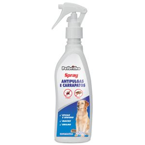 Spray Antipulgas e Carrapatos Petbrilho - 150ml Spray Antipulgas e Carrapatos Petbrilho - 150ml