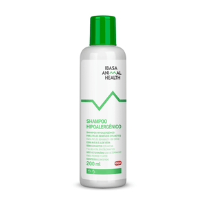 Shampoo Hipoalergênico Peles Sensíveis e Filhotes Ibasa - 200ml Shampoo Hipoalergênico Peles Sensíveis e Filhotes Ibasa - 200ml