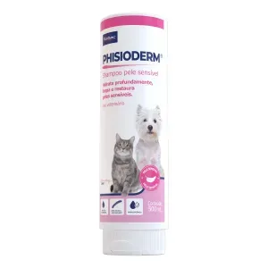 Shampoo Phisioderm Pele Sensível Virbac Shampoo Phisioderm Pele Sensível Virbac