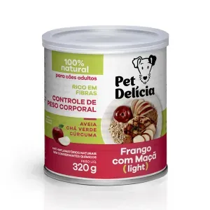 Ração Úmida Pet Delícia Cães Light - 320 g Ração Úmida Pet Delícia Cães Light - 320 g