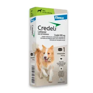 Antipulgas Credeli 450mg Cães 11 a 22kg Antipulgas Credeli 450mg Cães 11 a 22kg