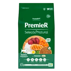 Ração Premier Seleção Natural Cães Adultos Raças Pequenas Frango Ração Premier Seleção Natural Cães Adultos Raças Pequenas Frango