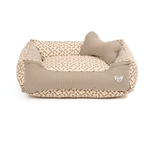 Cama Flicks Ossinho Bege para Cães e Gatos Cama Flicks Ossinho Bege para Cães e Gatos