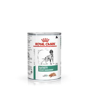 Ração Úmida Royal Canin Lata Veterinary Diet Satiety Support para Cães Adultos com Excesso de Peso - 410 g Ração Úmida Royal Canin Lata Veterinary Diet Satiety Support para Cães Adultos com Excesso de Peso - 410 g