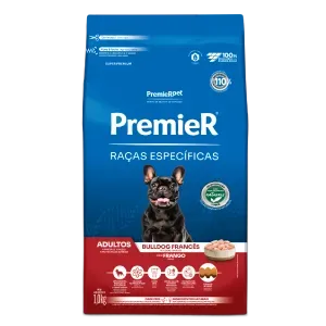 Ração Premier Raças Específicas Bulldog Francês Adultos Frango Ração Premier Raças Específicas Bulldog Francês Adultos Frango