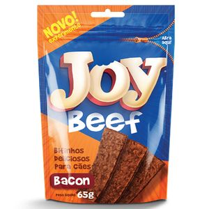 Petisco Bifinho Joy Beef Bacon - 65 g