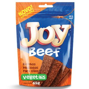 Petisco Bifinho Joy Beef Vegetais - 65 g
