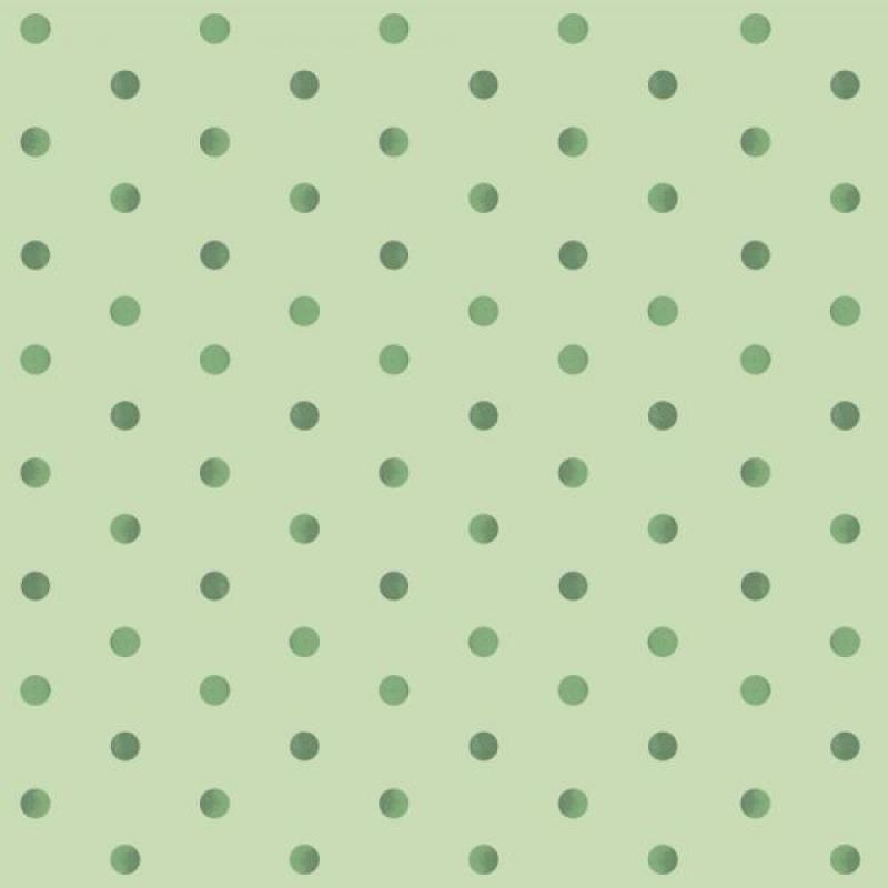 Papel de Parede Infantil Bolinhas Verde Degradê Papel de Parede Infantil Bolinhas Verde Degradê