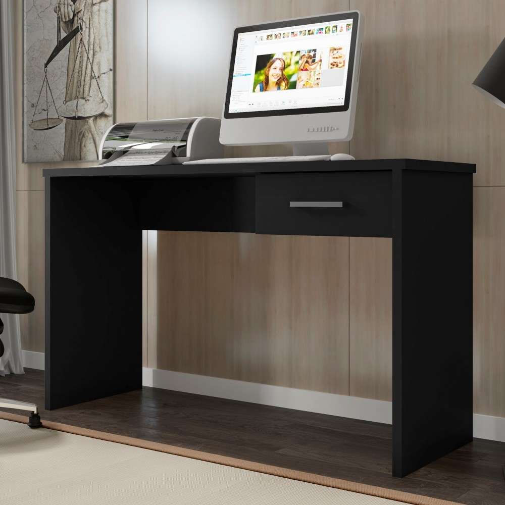 Mesa para Computador com Gaveta Jacote Preto Mesa para Computador com Gaveta Jacote Preto