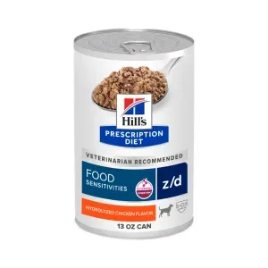 Ração Úmida Hill's Prescription Diet Z/D Cães Adultos Alergias Alimentares e da Pele - 370 g