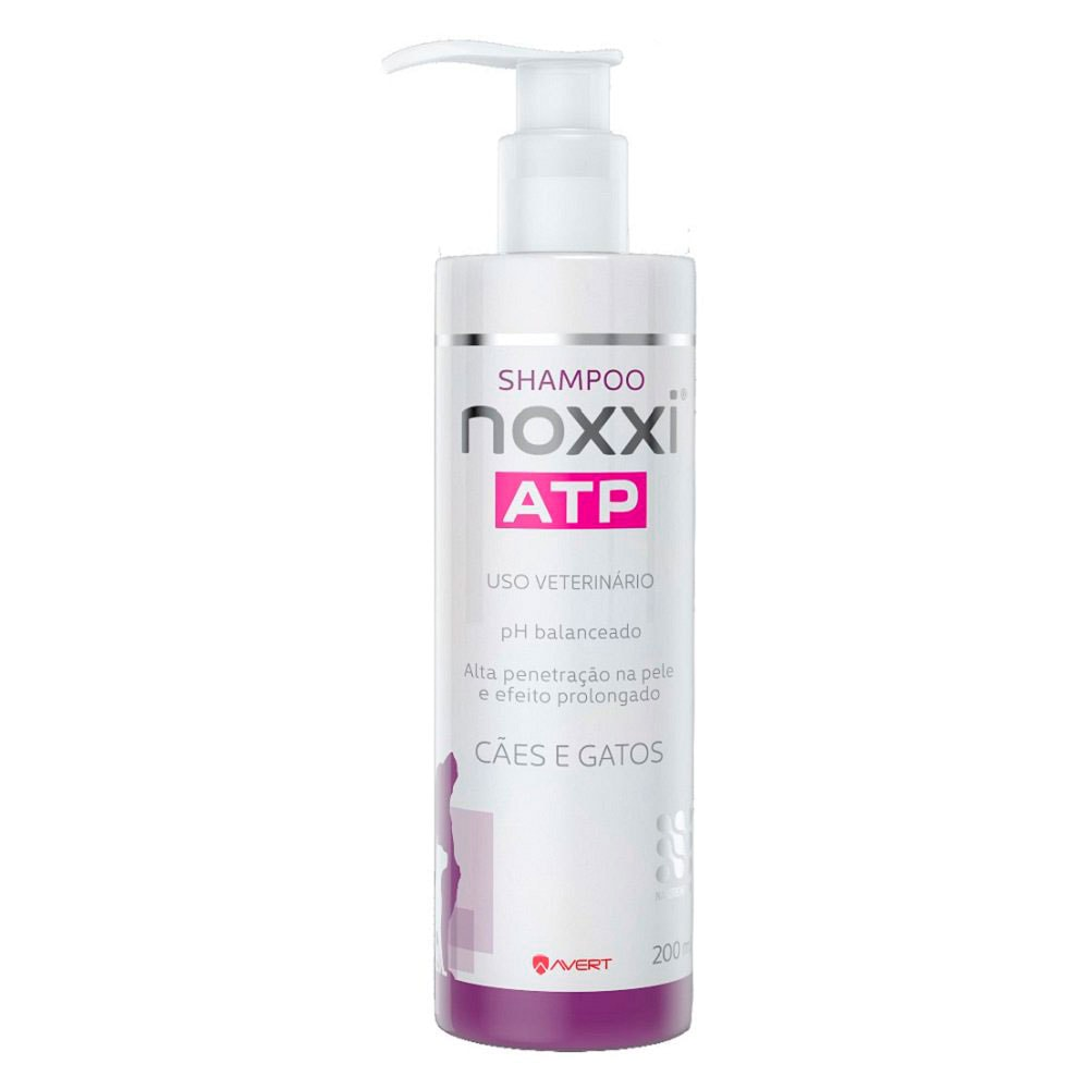 Shampoo Noxxi ATP Avert Caes e Gatos - 200 mL Shampoo Noxxi ATP Avert Caes e Gatos - 200 mL