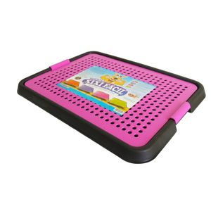 Banheiro Super Xixi Fácil Rosa Furacão Pet - Único