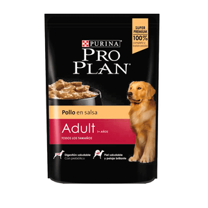 Ração Úmida Pro Plan Cães Adultos 1+ Frango ao Molho - 100 g Ração Úmida Pro Plan Cães Adultos 1+ Frango ao Molho - 100 g