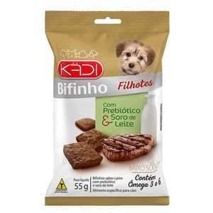 Bifinho Cães Filhotes Carne Kadi - 55 g Bifinho Cães Filhotes Carne Kadi - 55 g