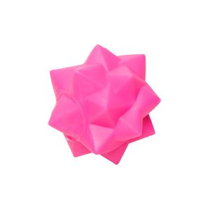 Bola Cravo Vinil Rosa para Cães HomePet - Único Bola Cravo Vinil Rosa para Cães HomePet - Único