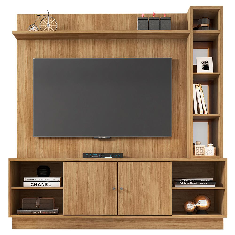 Estante Home Theater Até 65 Polegadas Pilar Buriti Caemmun Estante Home Theater Até 65 Polegadas Pilar Buriti Caemmun