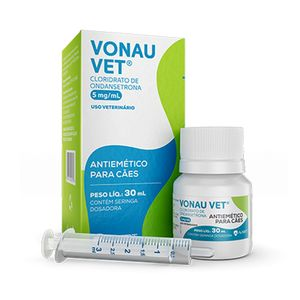 Antiemético Vonau Vet 5 mg/ml para Cães - 30 ml Antiemético Vonau Vet 5 mg/ml para Cães - 30 ml
