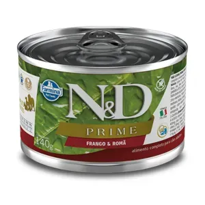 Ração Úmida N&D Prime Cães Adultos Frango e Romã - 140 g Ração Úmida N&D Prime Cães Adultos Frango e Romã - 140 g