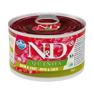 Ração Úmida N&D Quinoa Cães Skin e Coat Pato - 140 g Ração Úmida N&D Quinoa Cães Skin e Coat Pato - 140 g