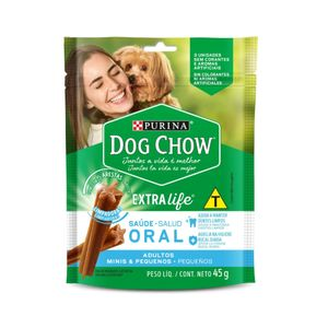 Petisco Dog Chow Extra Life Adultos Minis e Pequenos Petisco Dog Chow Extra Life Adultos Minis e Pequenos
